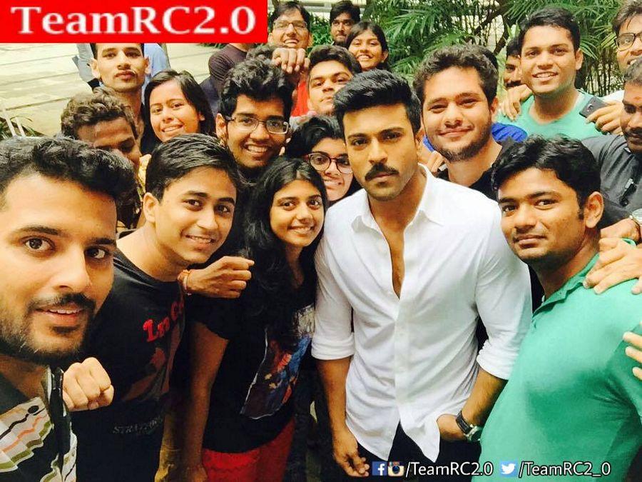 Ram Charan & Rakul On The Sets Of Dhruva Photos