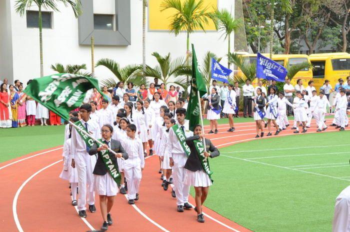 Ram Charan Celebrates Independence Day at Chirec School