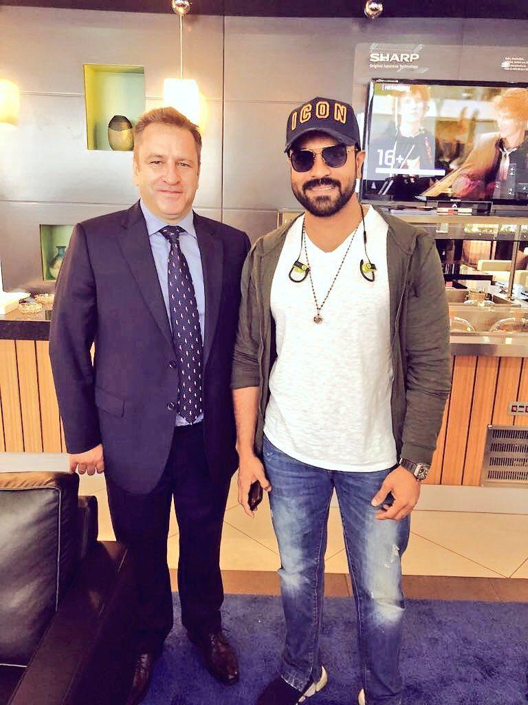 Ram Charan New Stills from RC12 Movie Shooting Location