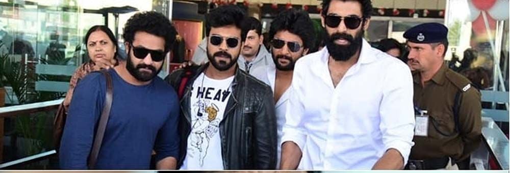 Ram Charan Ntr Stopped Jaipur Airport