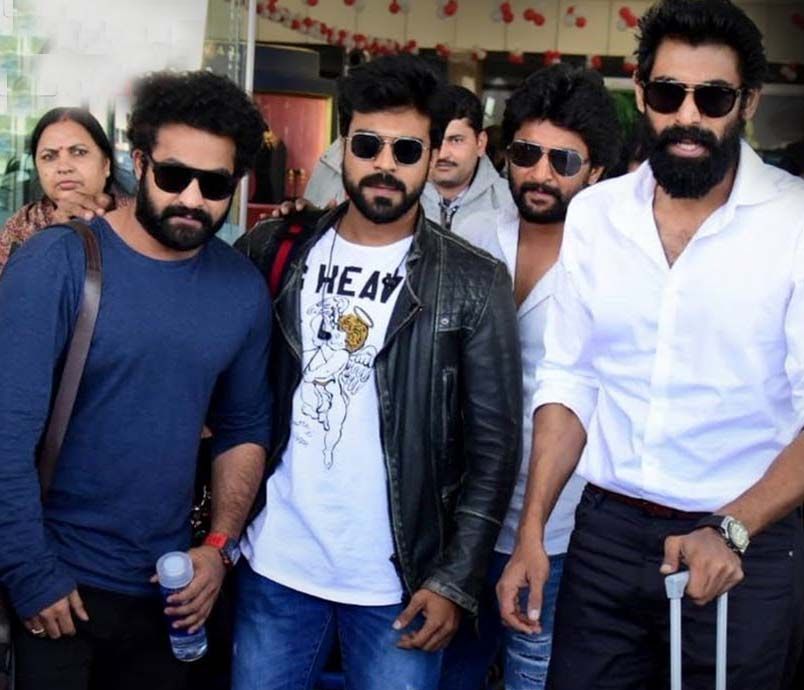 Ram Charan Ntr Stopped Jaipur Airport