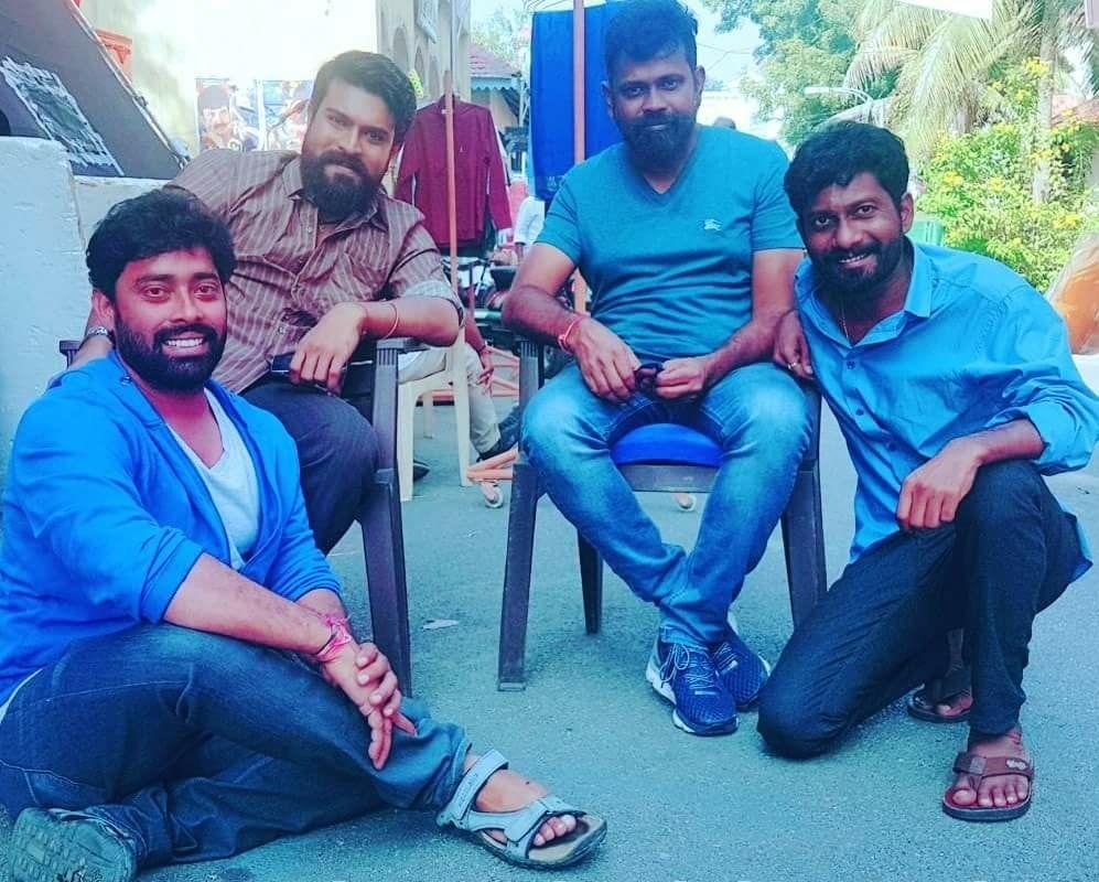 Ram Charan Rangasthalam 1985 Movie Latest Working Stills & Posters