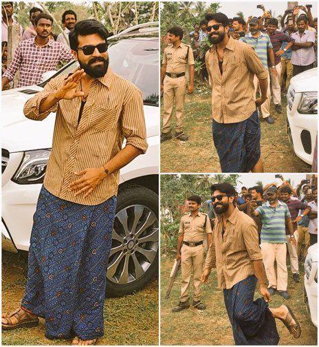 Ram Charan Rangasthalam 1985 Movie Latest Working Stills & Posters