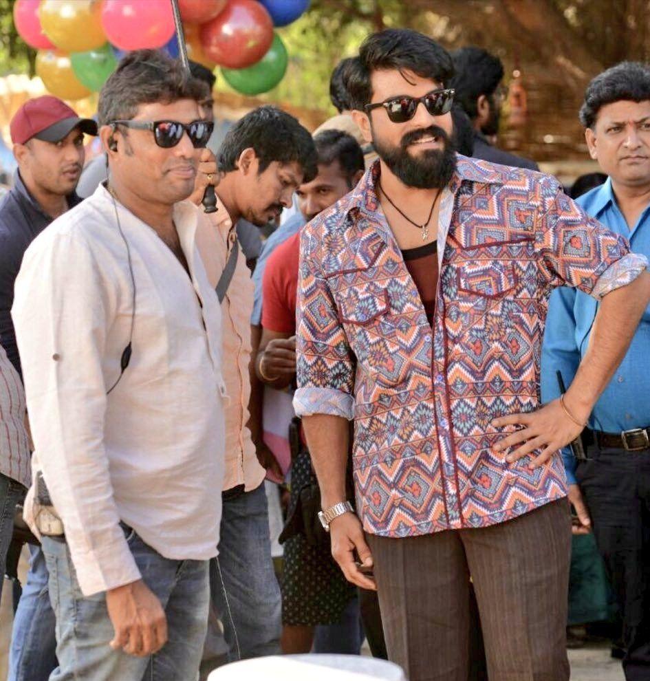 Ram Charan Rangasthalam 1985 Movie Latest Working Stills & Posters