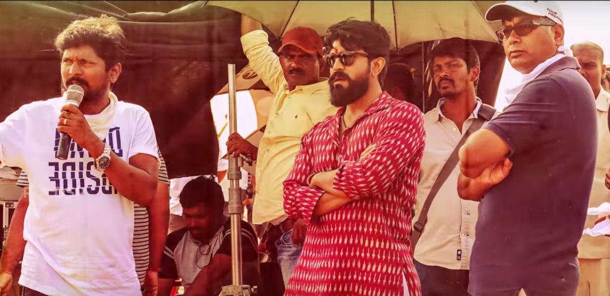 Ram Charan Rangasthalam 1985 Movie Latest Working Stills & Posters