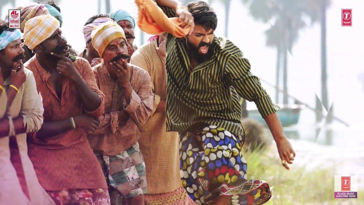 Ram Charan Rangasthalam 1985 Movie New Posters & Working Stills