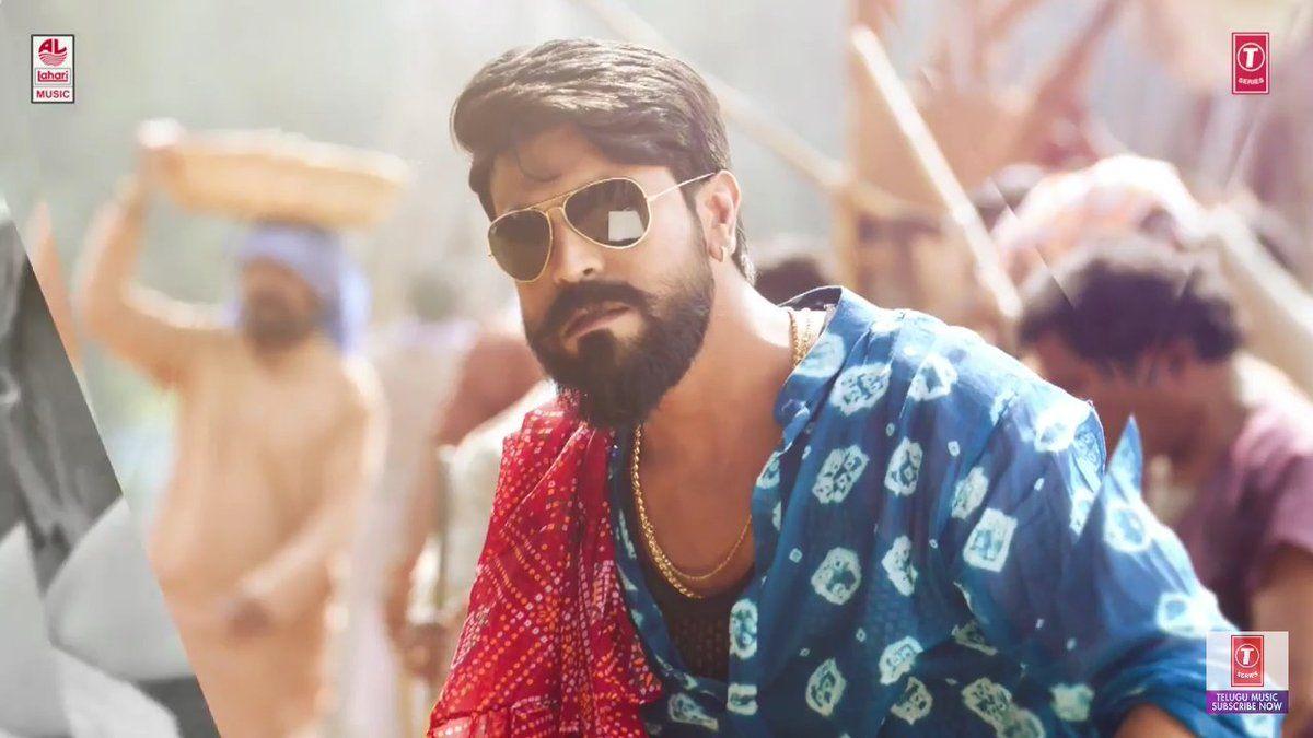 Ram Charan Rangasthalam 1985 Movie New Posters & Working Stills