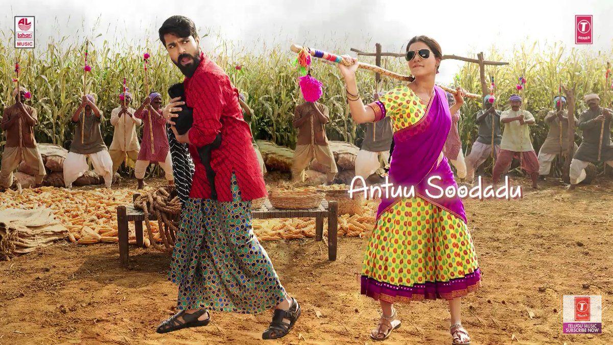 Ram Charan Rangasthalam 1985 Movie New Posters & Working Stills