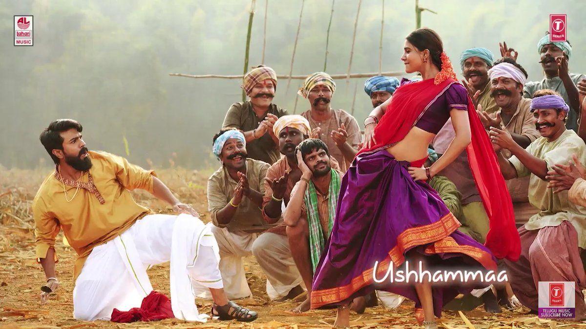 Ram Charan Rangasthalam 1985 Movie New Posters & Working Stills