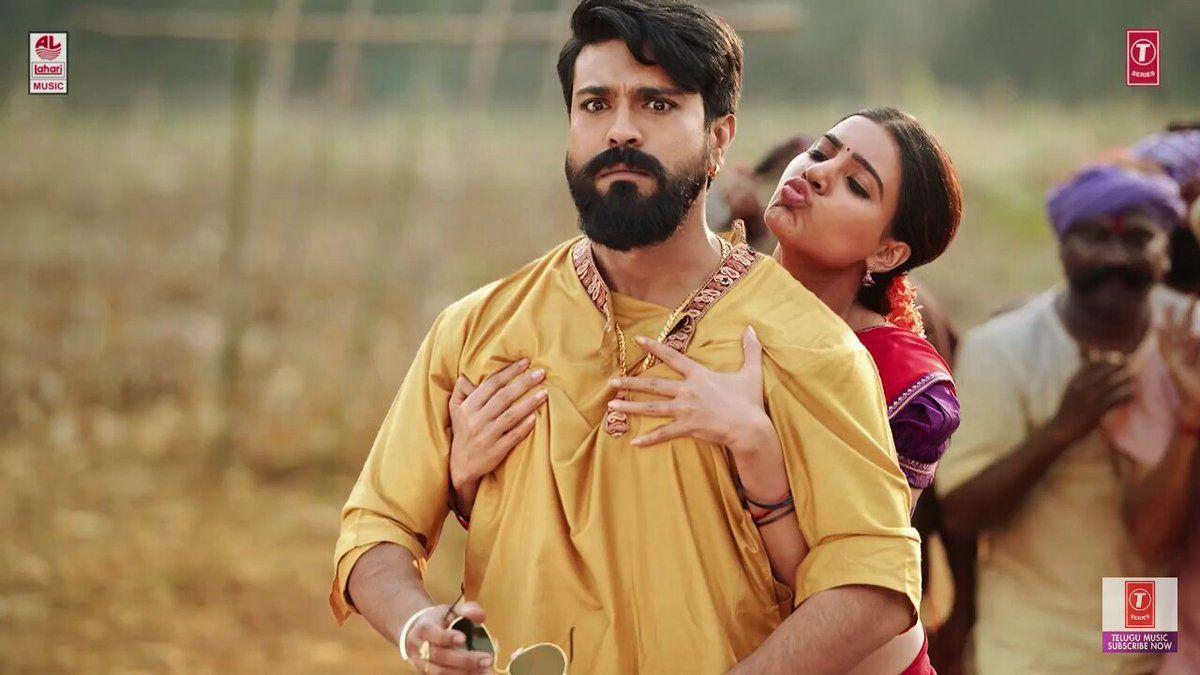 Ram Charan Rangasthalam 1985 Movie New Posters & Working Stills