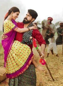 Ram Charan Rangasthalam 1985 Movie New Posters & Working Stills