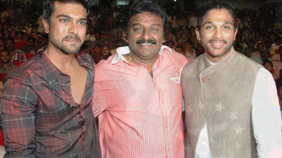 Ram Charan and Allu Arjun Unseen Photos