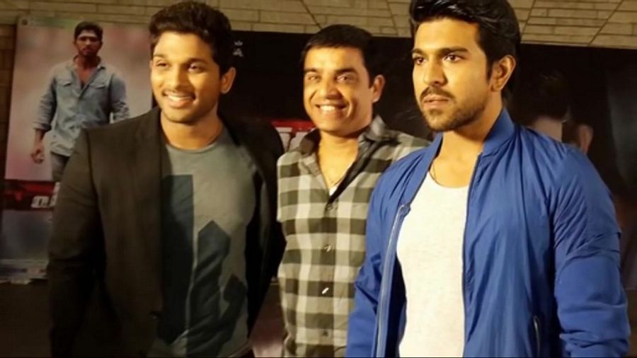 Ram Charan and Allu Arjun Unseen Photos