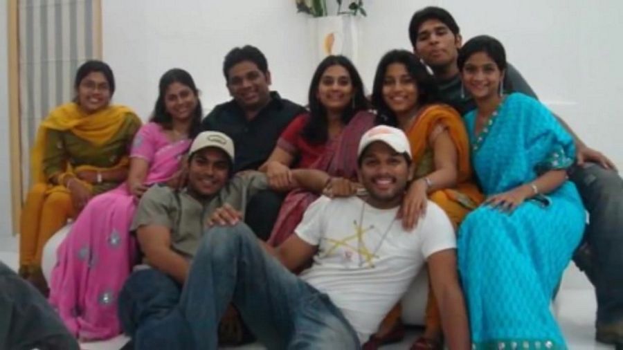 Ram Charan and Allu Arjun Unseen Photos