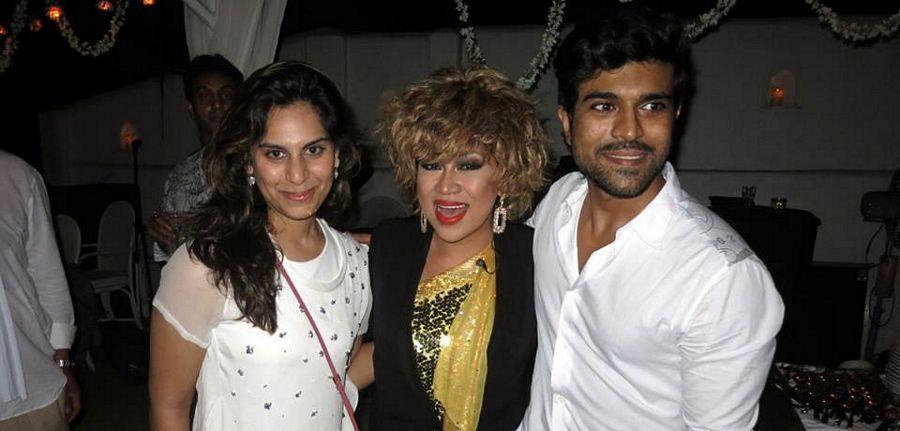 Ram Charan with Upasana Unseen Photos