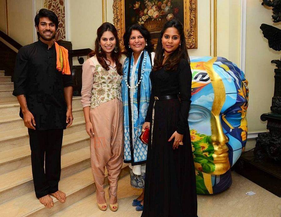 Ram Charan with Upasana Unseen Photos