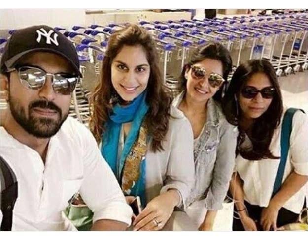Ram Charan with Upasana Unseen Photos