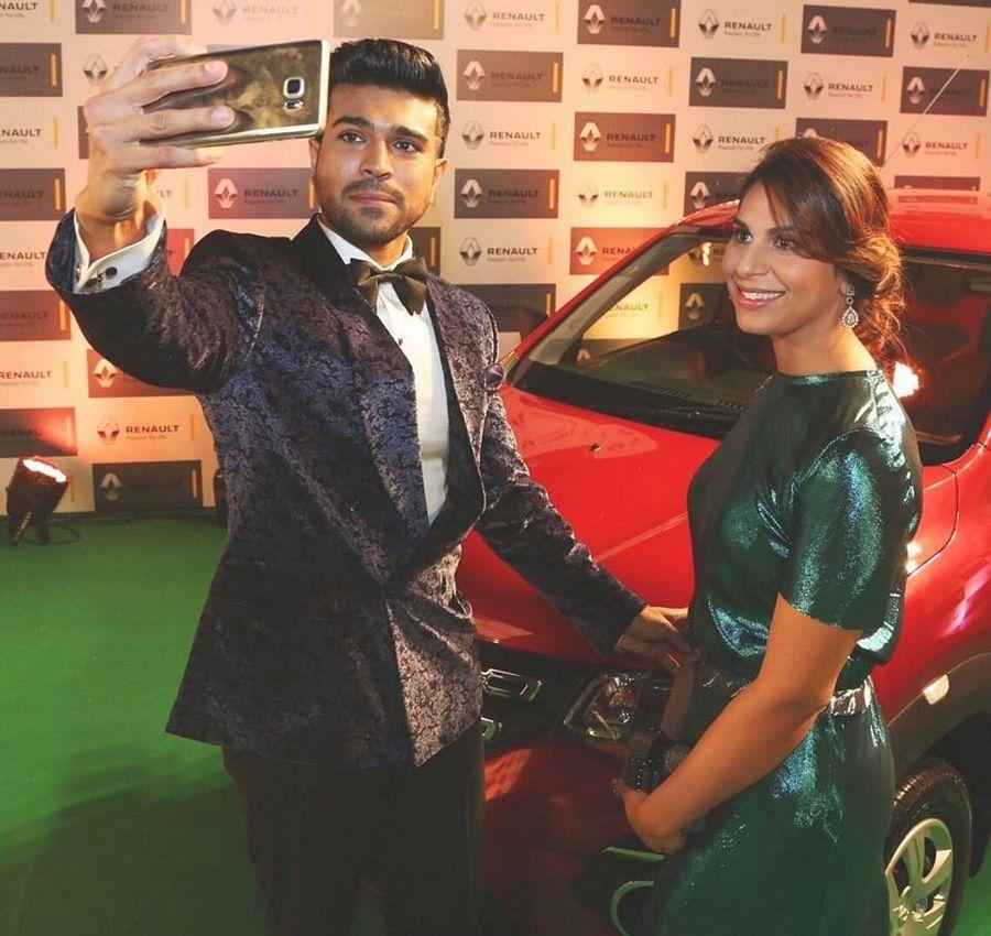 Ram Charan with Upasana Unseen Photos
