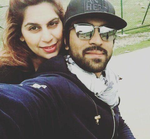 Ram Charan with Upasana Unseen Photos