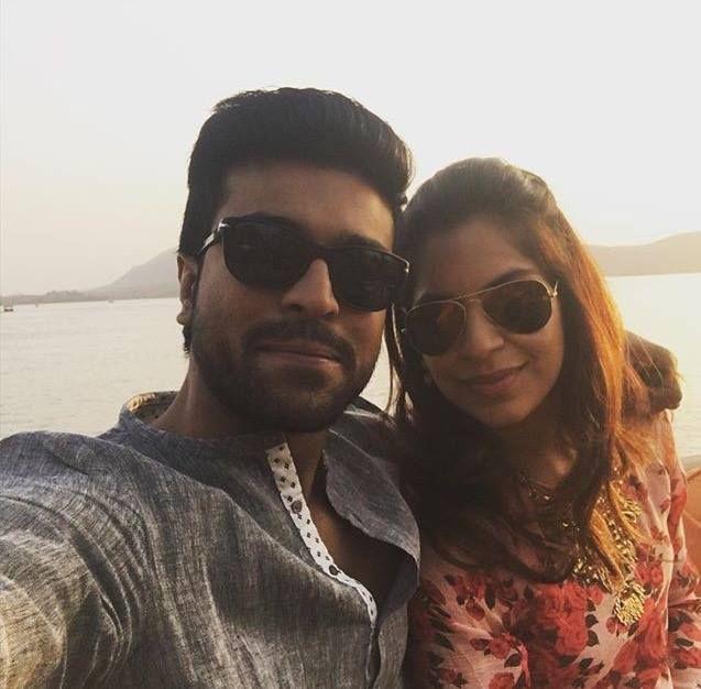 Ram Charan with Upasana Unseen Photos