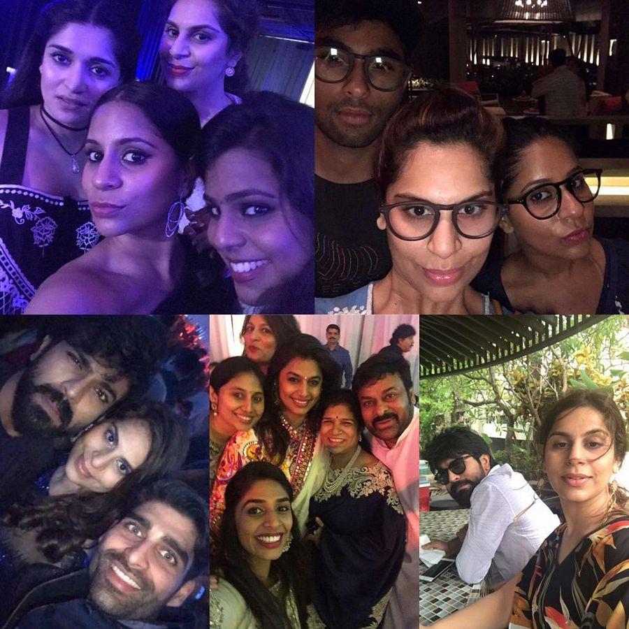 Ram Charan with Upasana Unseen Photos