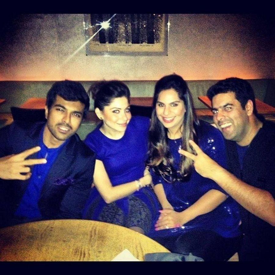 Ram Charan with Upasana Unseen Photos