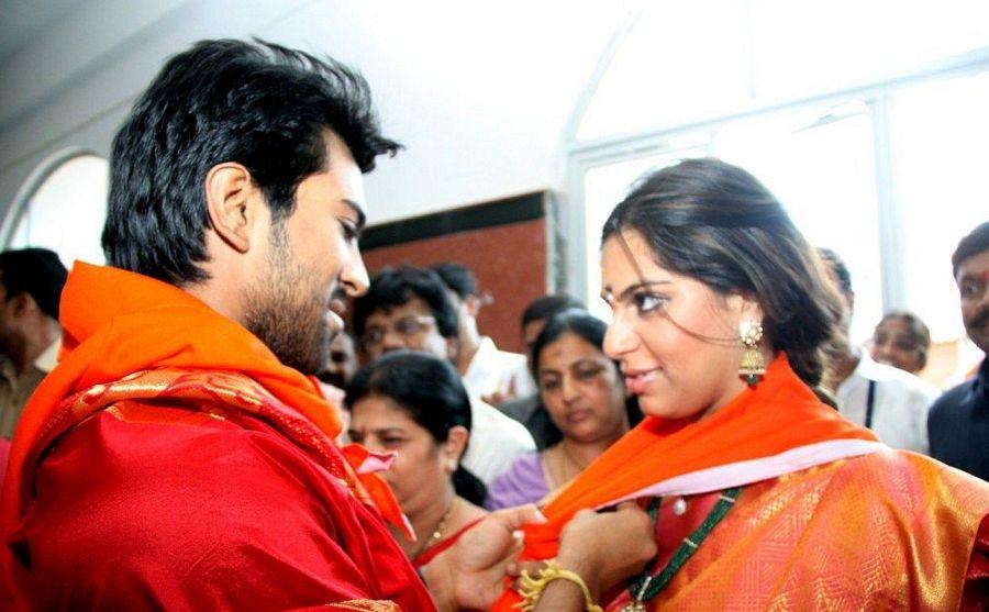 Ram Charan with Upasana Unseen Photos