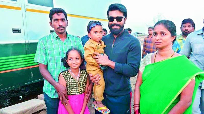 Ramcharan Rangasthalam 1985 Movie Latest Working Stills