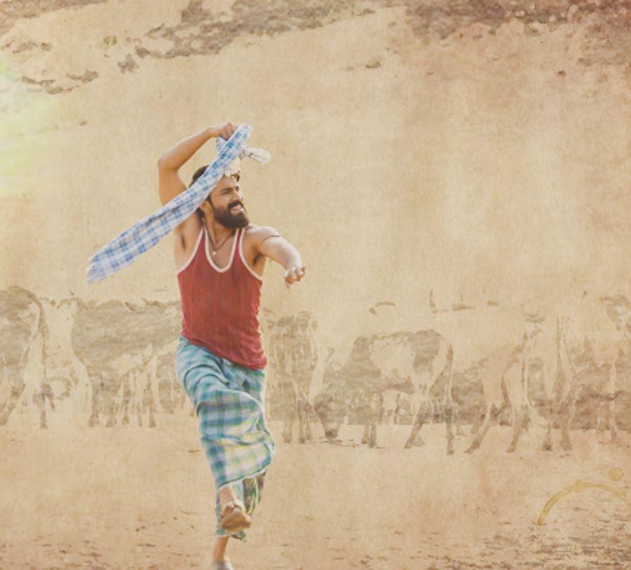 Ramcharan's Rangasthalam 1985 Movie New Working Stills & Posters