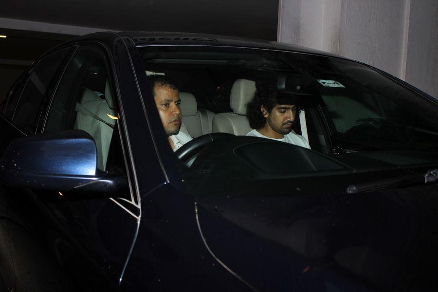 Ranbir Kapoor, Alia Bhatt & Ayan Mukerji Spotted At Karan Johar House