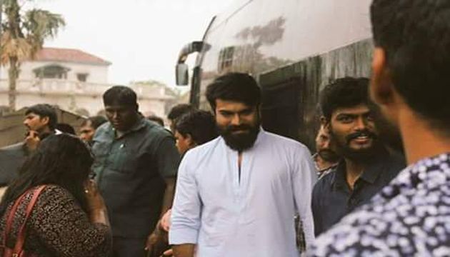 Rangasthalam 1985 on Location Photos