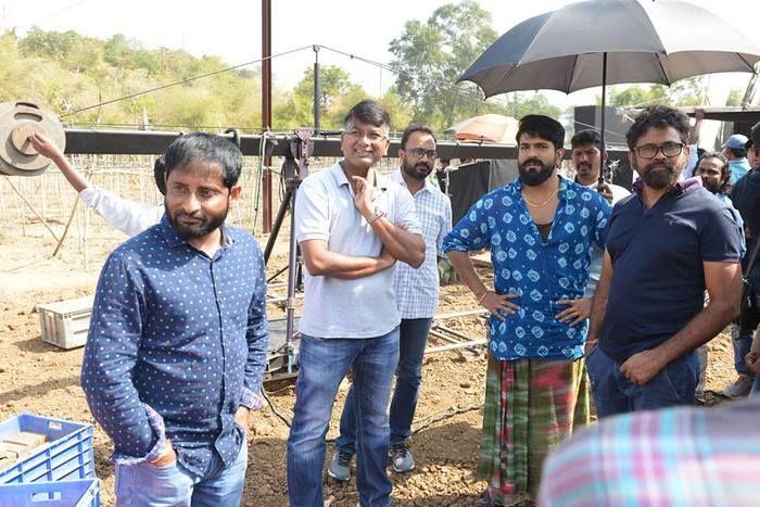 Rangasthalam Latest Working Stills