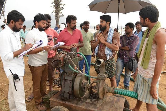 Rangasthalam Latest Working Stills