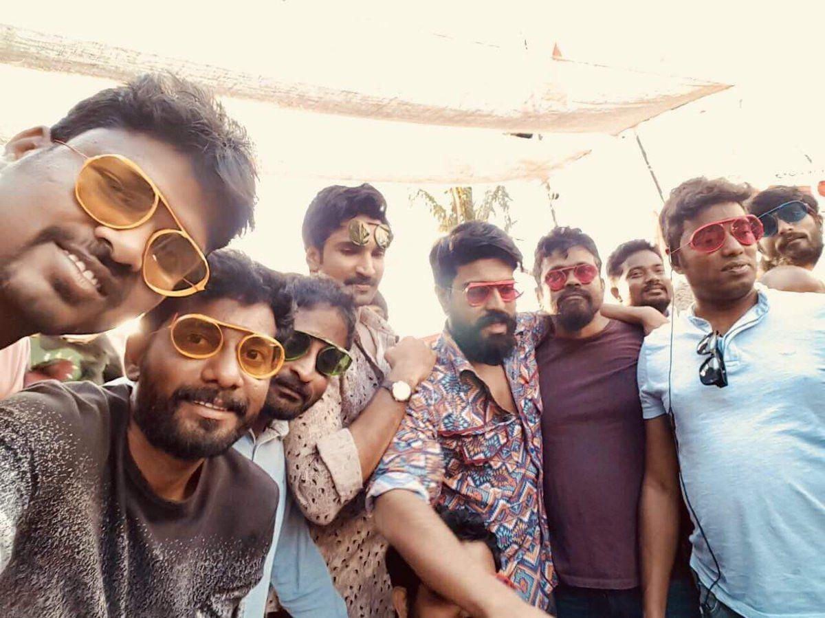 Rangasthalam Movie Latest working Stills & Posters Exclusive