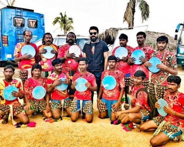 Rangasthalam Movie Latest working Stills & Posters Exclusive