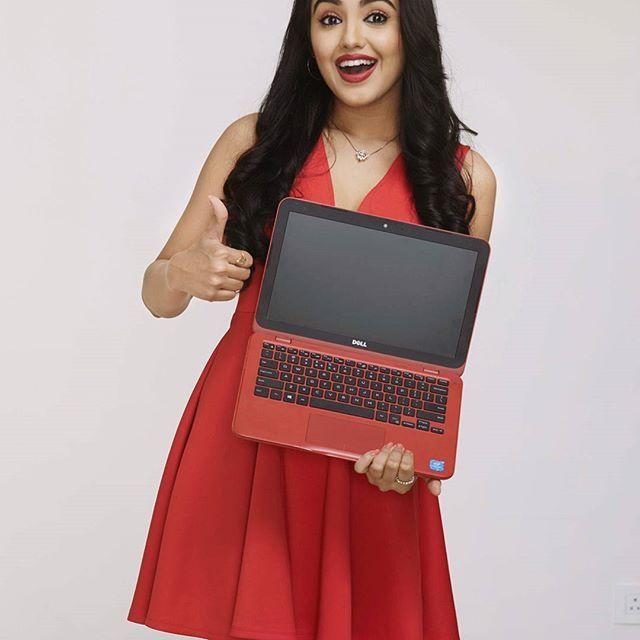 Mesmerizing Malvika's latest clicks from her TV commercials
