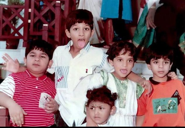 Rare and Unseen Childhood Images of Ram Charan Tej