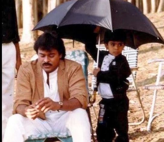 Rare and Unseen Childhood Images of Ram Charan Tej