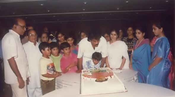 Rare and Unseen Childhood Images of Ram Charan Tej