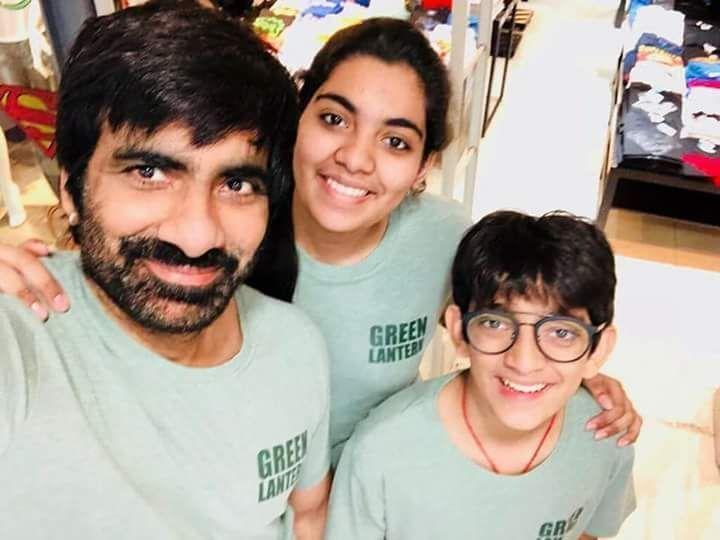 Ravi Teja holidays with kids in Bangkok Photos