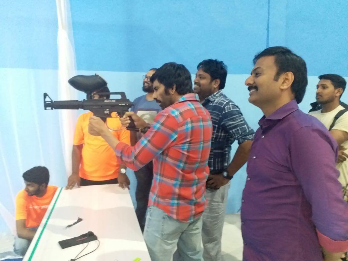 Ravi Teja's Nela Ticket Movie New Working Stills Released