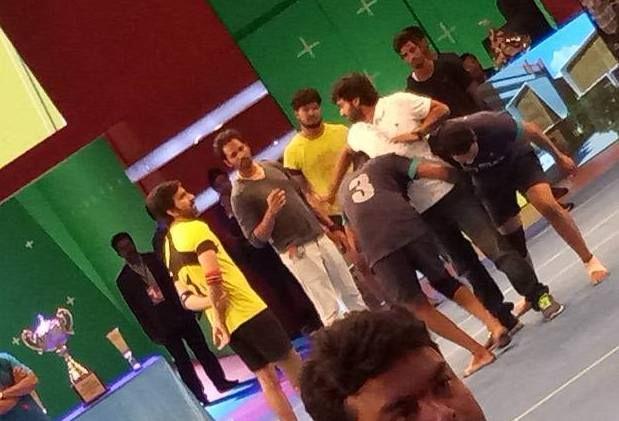 Ravi Teja's Raja the Great Movie Latest Working Stills