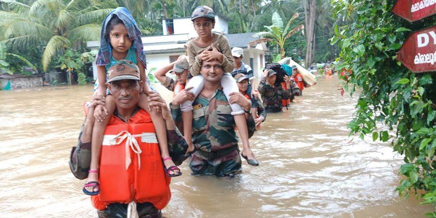 Real Life Heroes doing God's work during Kerala Floods