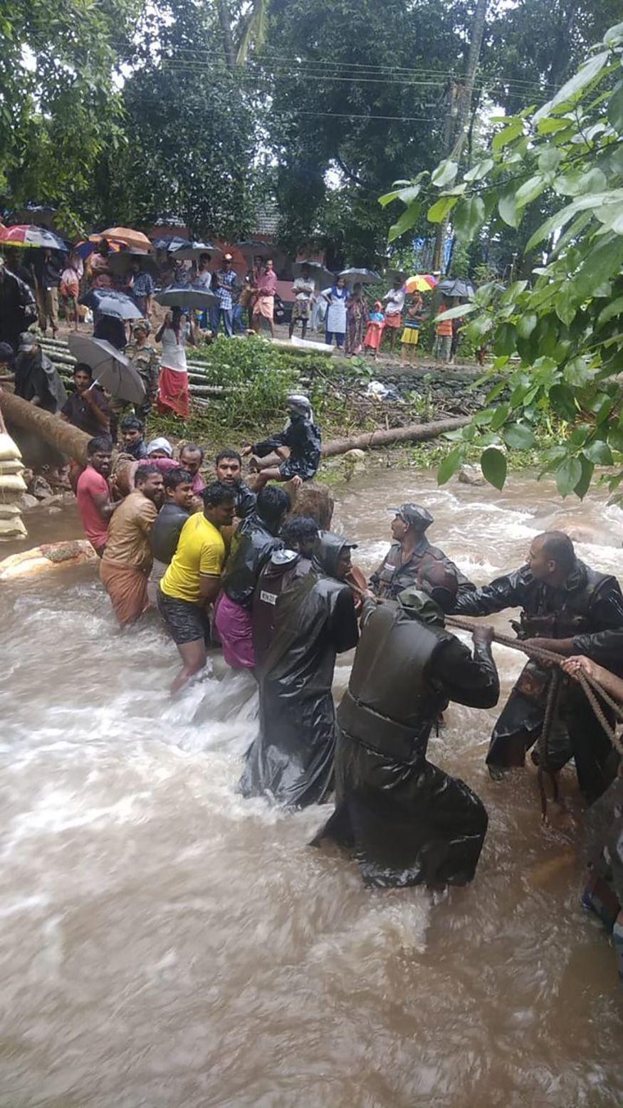 Real Life Heroes doing God's work during Kerala Floods