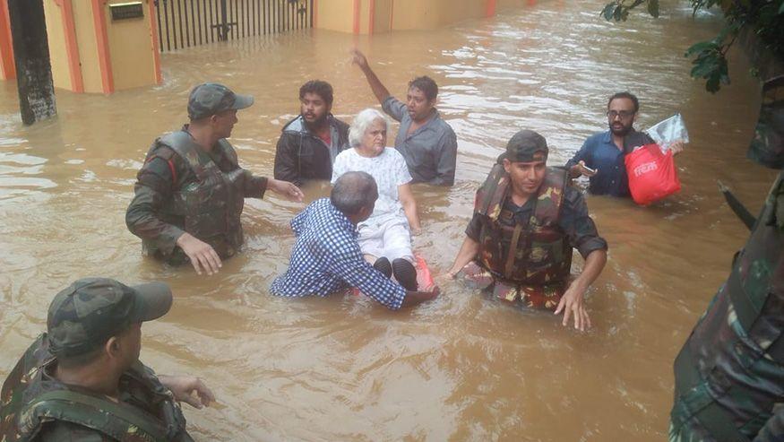 Real Life Heroes doing God's work during Kerala Floods