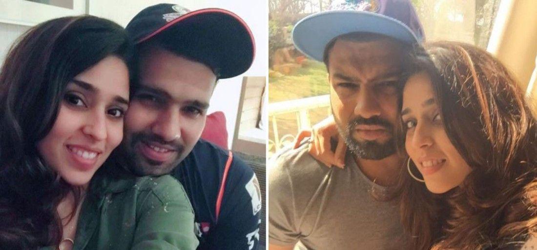 Rohit Sharma Personal Photos with Wife Ritika Sajdeh and Family