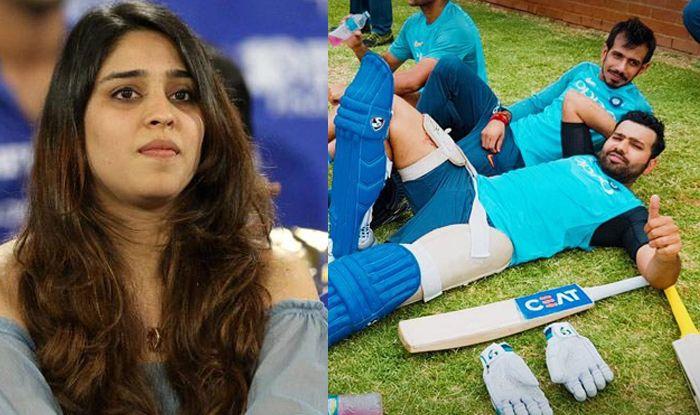 Rohit Sharma Personal Photos with Wife Ritika Sajdeh and Family