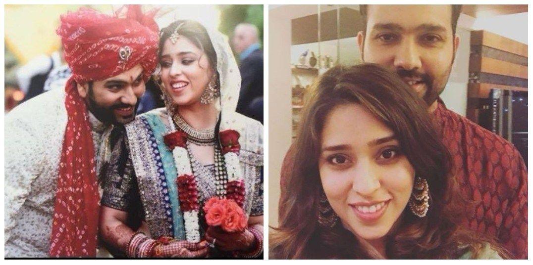 Rohit Sharma Personal Photos with Wife Ritika Sajdeh and Family