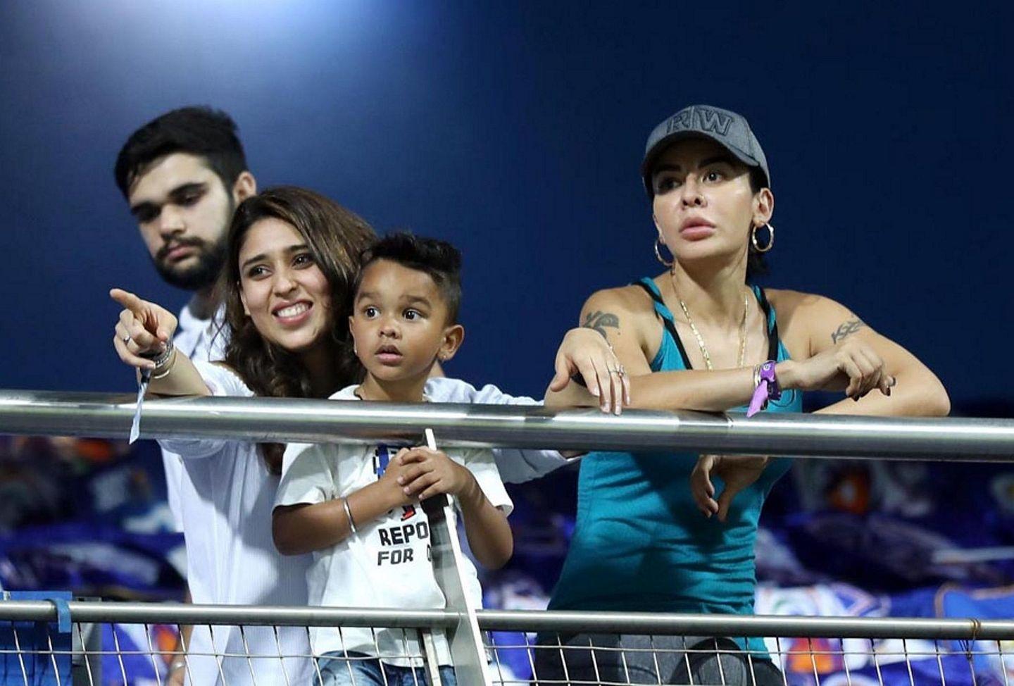 Rohit Sharma Personal Photos with Wife Ritika Sajdeh and Family