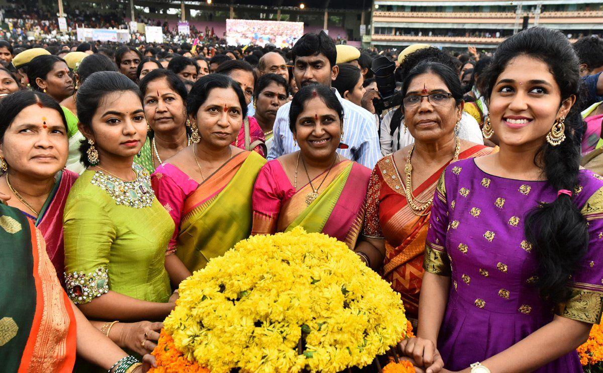 Saddula Bathukamma Celebrations Photos